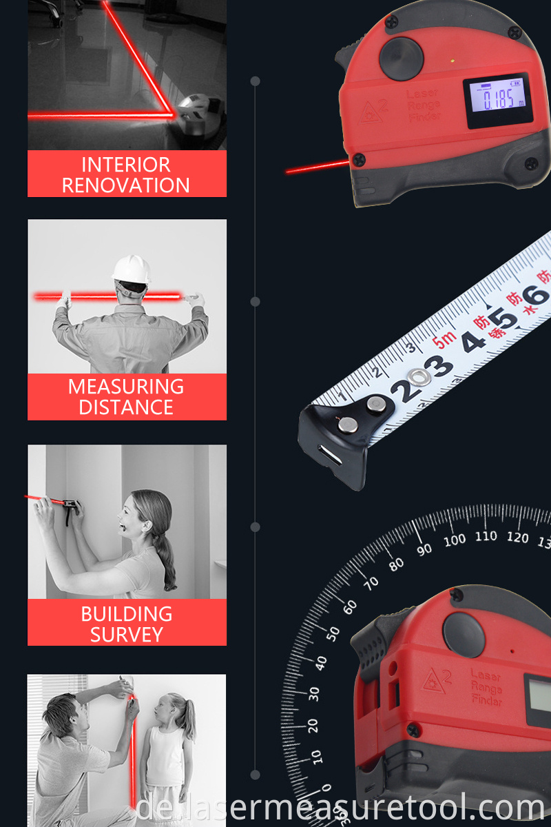 3 Laser Tape Measure